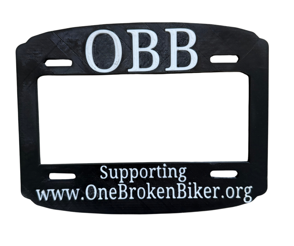 Motorcycle License Plate
