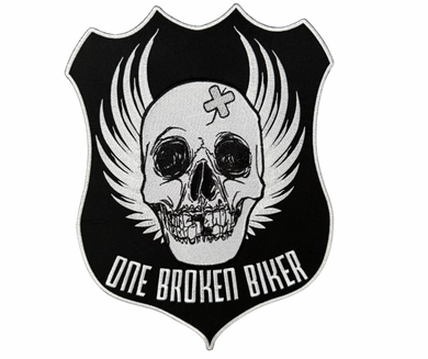 LARGE PATCHES - New One Broken Biker