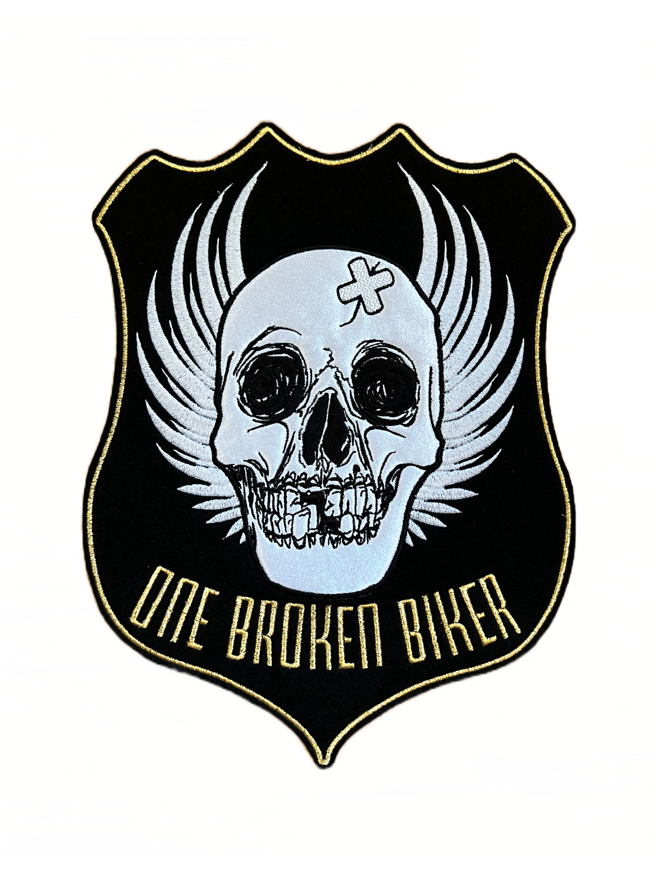 Large One Broken Biker Back Patches – One Broken Biker Clothing