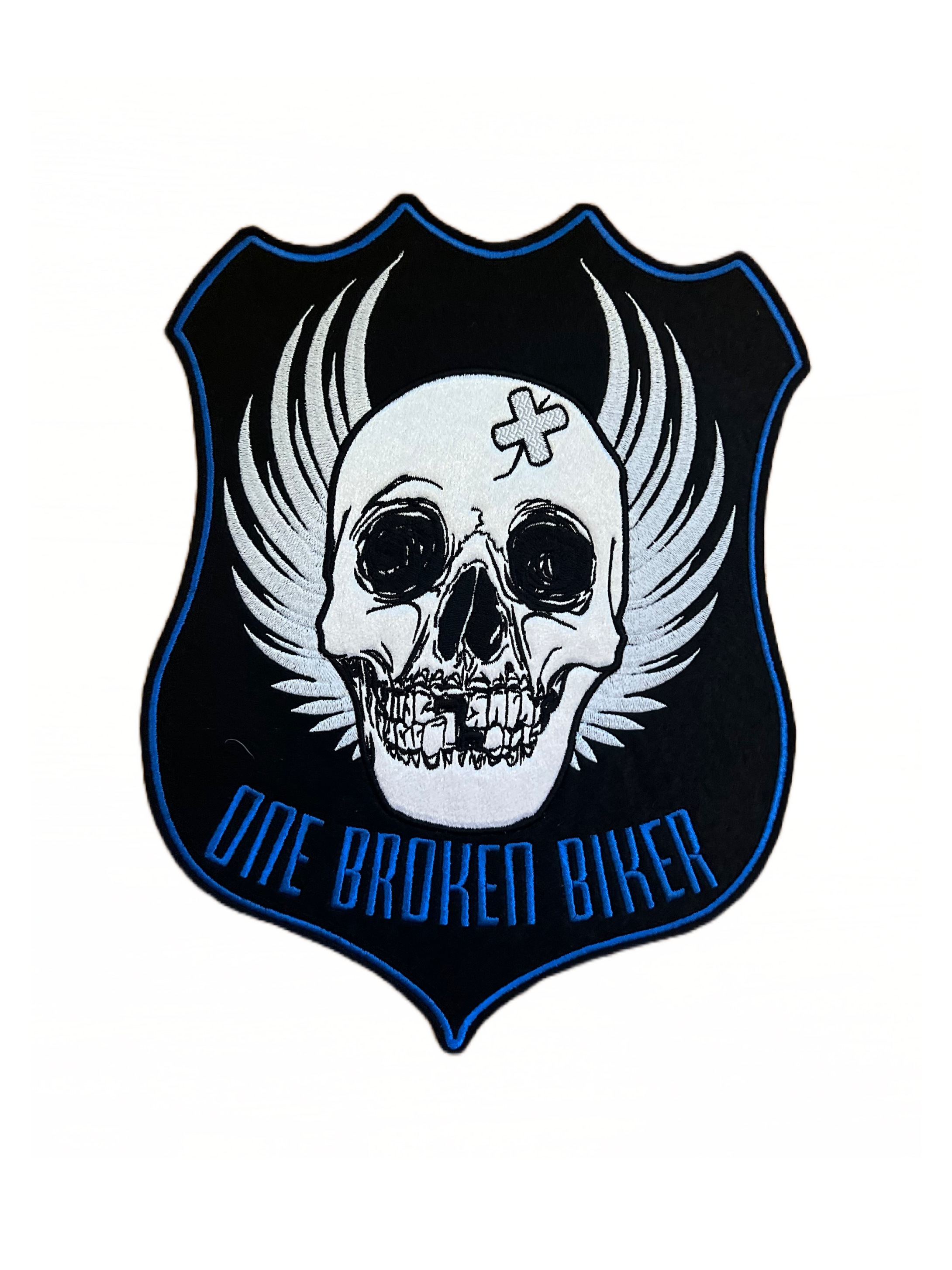 Biker Back Patch Large Patches for Jackets Embroidered Patches for