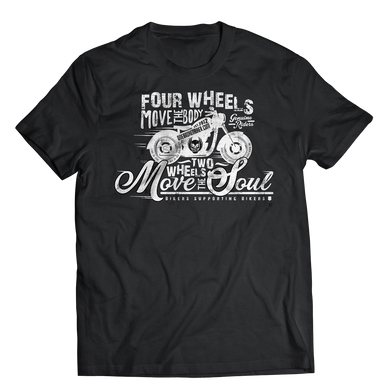 Two Wheels Move the Soul T-shirt Men's