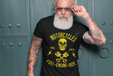 [GOLD] Motorcycle Ride T-shirt One Broken Biker